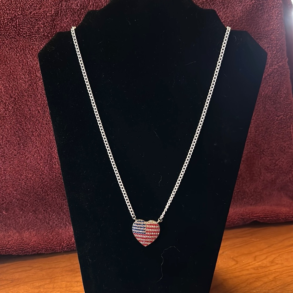 Emma Evelyn Necklace. ~.  Flag Star